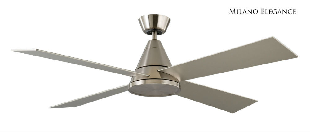 Milano Elegance Brushed steel (no light)